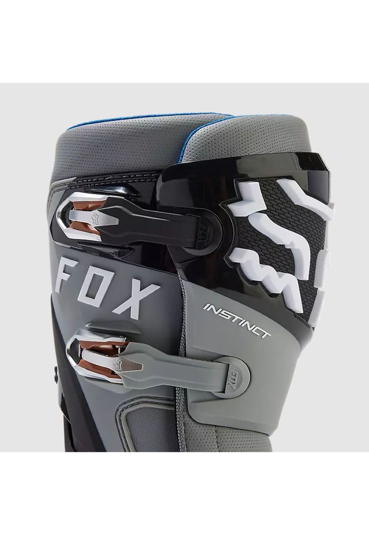 Botas Moto Instinct Negro/Gris/Cafe Fox-8