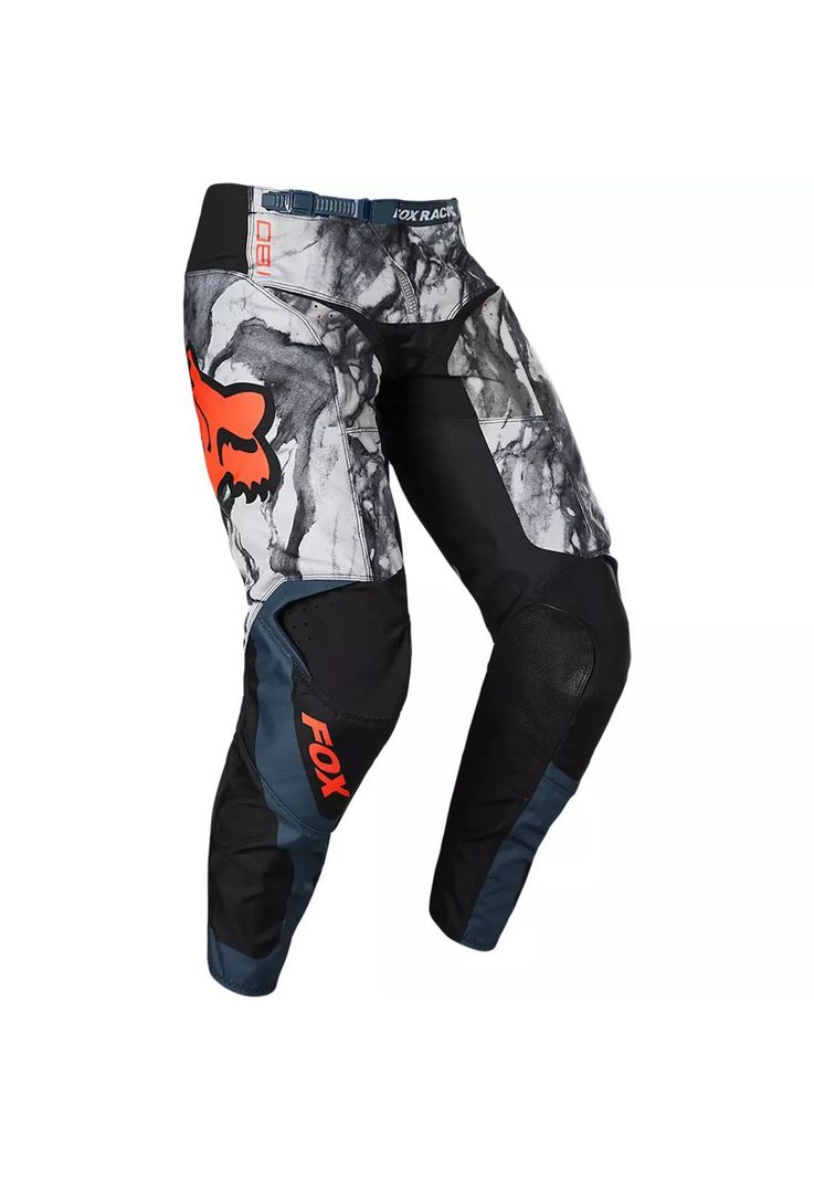 Pantalon Moto 180 Karrera Azul/Gris Fox-0