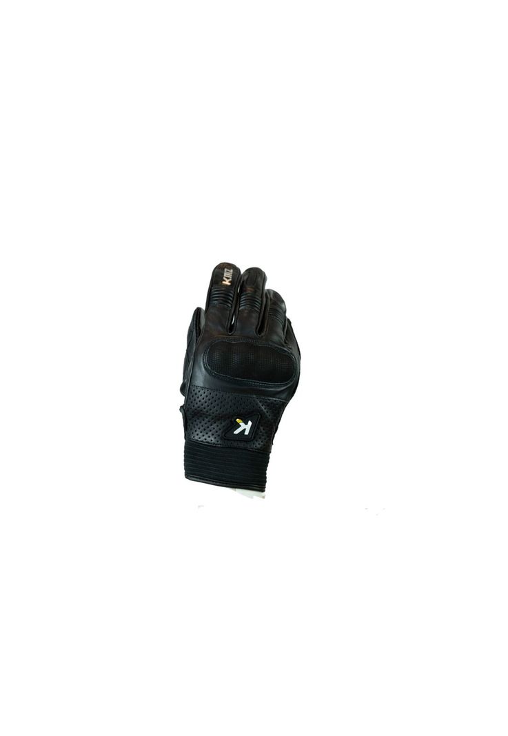 Guantes Moto Calle Velcro II Negro KMZ-0