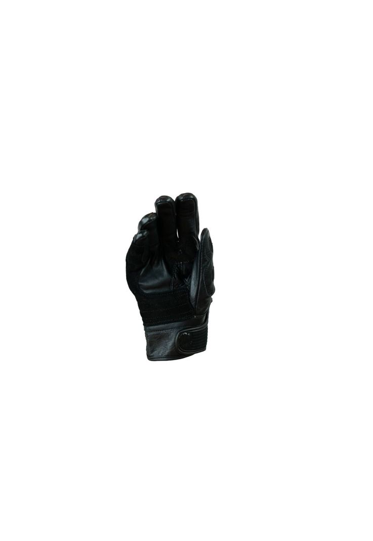 Guantes Moto Calle Velcro II Negro KMZ-1