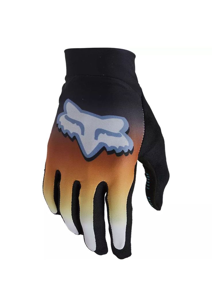 Guantes Bicicleta Flexair Park Negro/Naranjo Fox-0