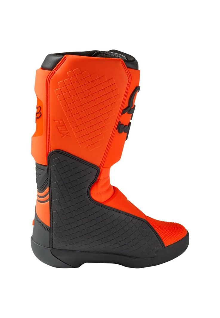 Botas Moto Comp Naranjo Fox-2