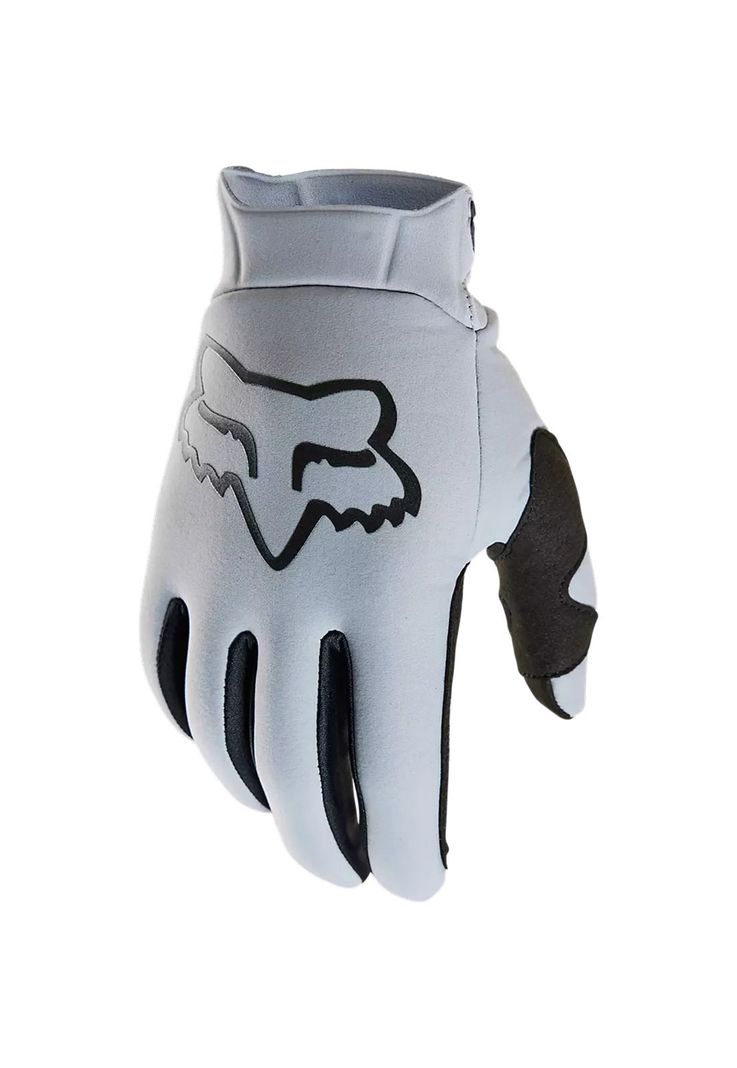 Guantes Moto Defend Thermo Offroad Gris Fox-0