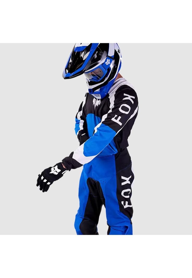 Polera Moto 180 Nitro Azul Fox-3
