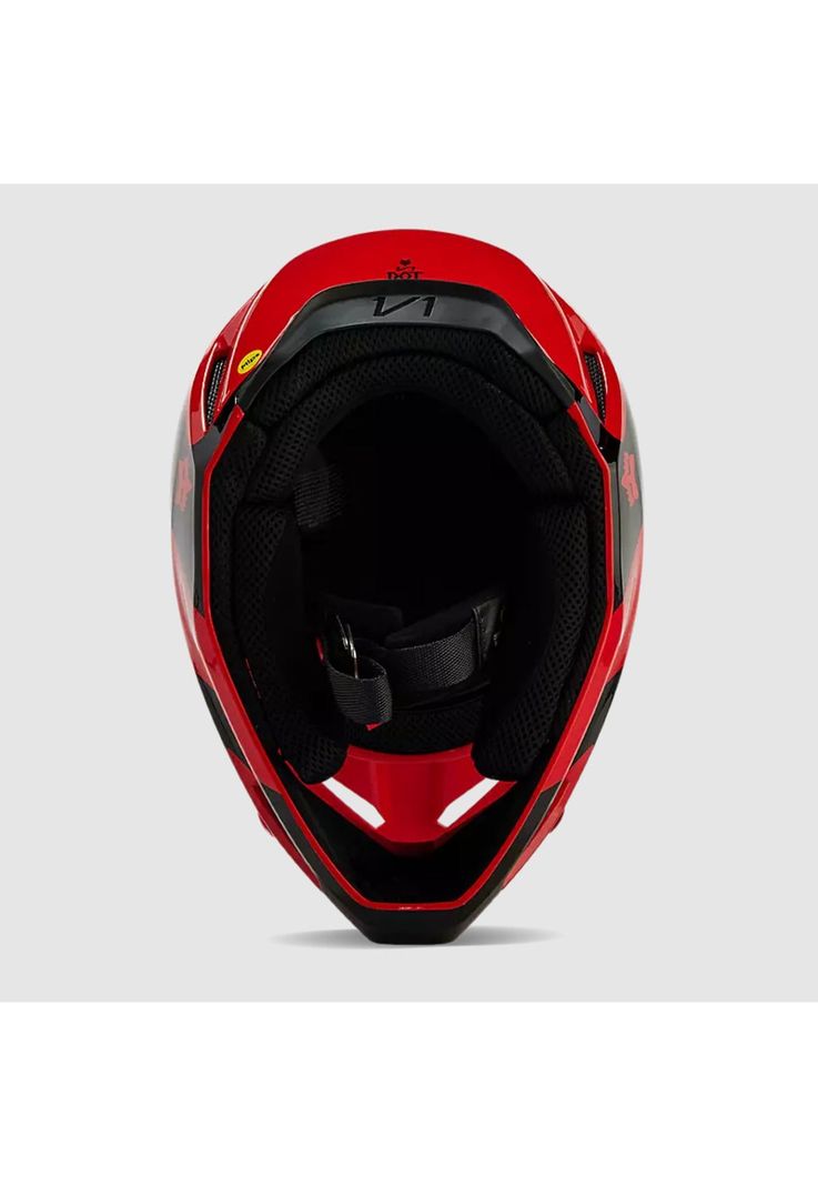 Casco Moto V1 Streak Rojo/Morado Fox-5