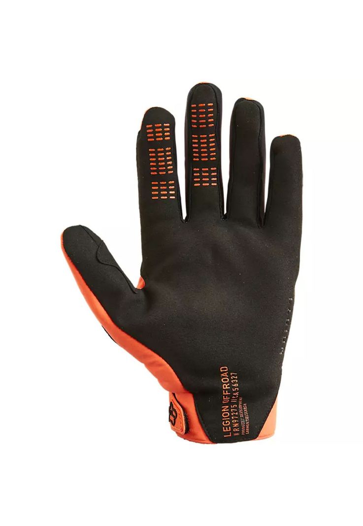 Guantes Moto Legion Thermo  CE Naranjo Fox-1