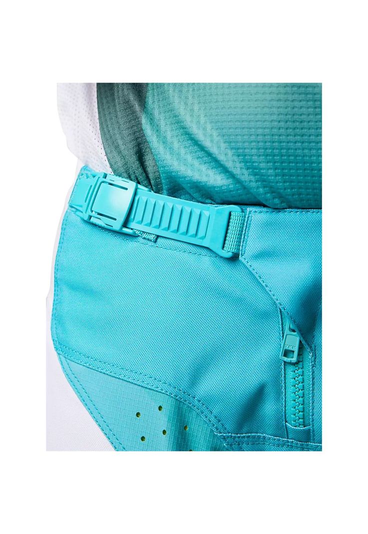 Pantalon Moto Niño 180 Leed Celeste Fox-3