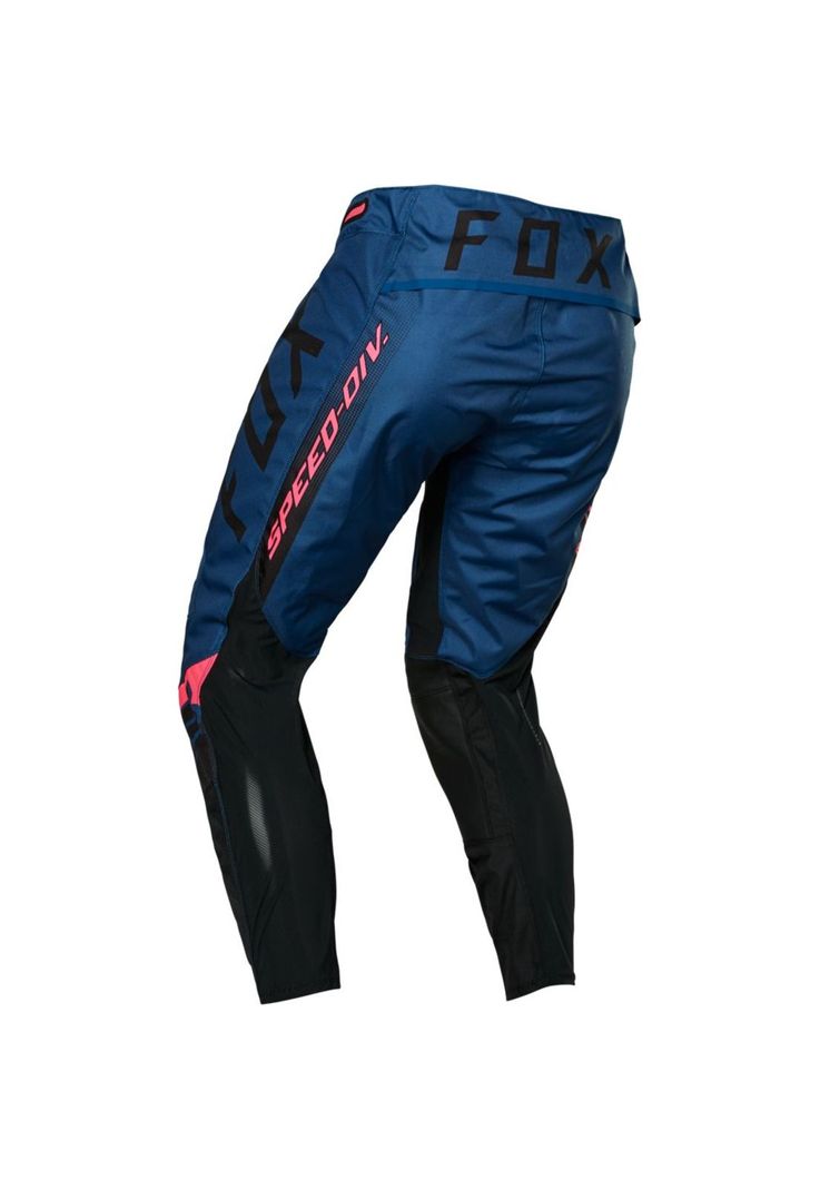 Pantalon Moto Niño 360 Dier Azul Fox-2