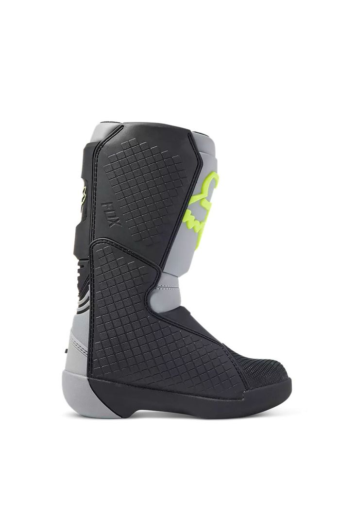 Botas Moto Niño Comp Gris Fox-2