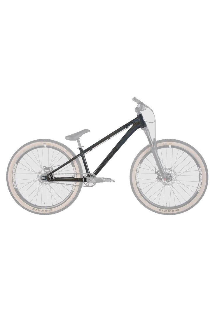 Cuadro Bicicleta Rampage 2 Dirt 26" Negro/Plata Norco-0