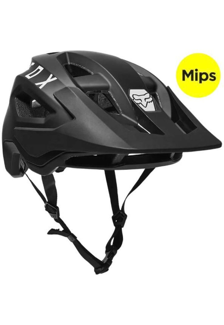 Casco Bicicleta Speedframe Mips Negro Fox-0