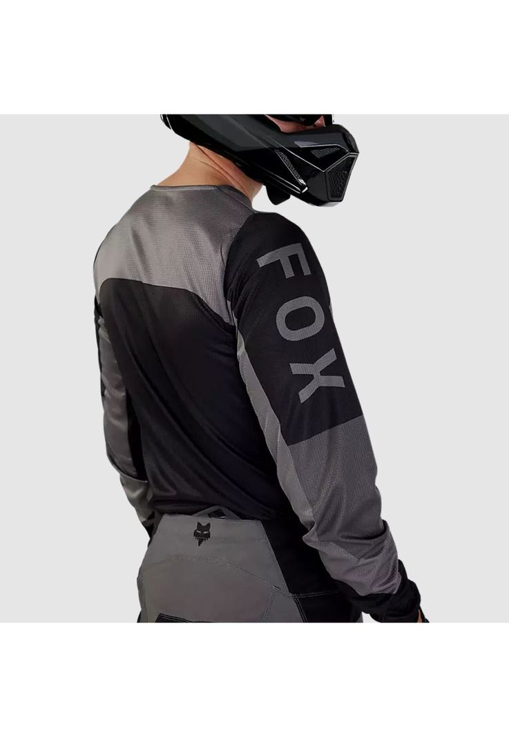 Polera Moto 180 Nitro Cafe Oscuro Fox-2