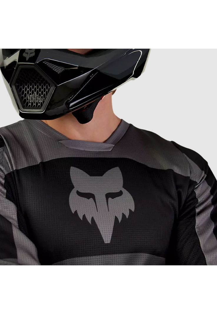 Polera Moto 180 Nitro Cafe Oscuro Fox-3