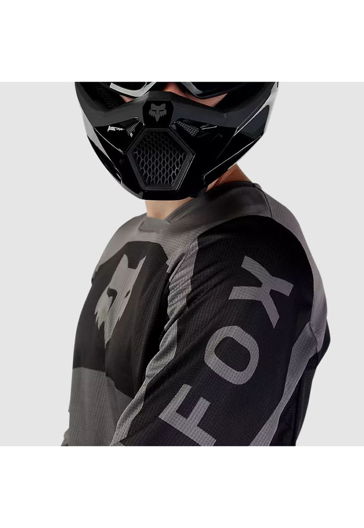 Polera Moto 180 Nitro Cafe Oscuro Fox-5