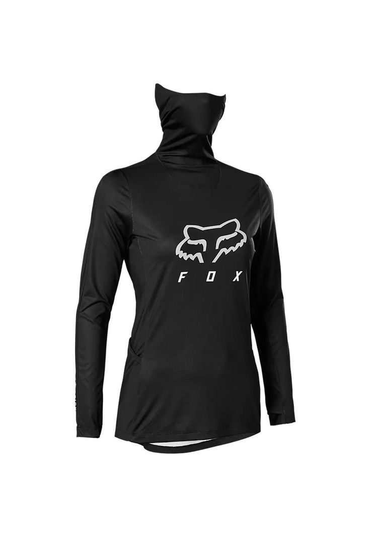 Polera Moto Mujer Ranger Drive Negro Fox-0