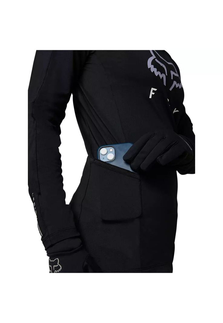 Polera Moto Mujer Ranger Drive Negro Fox-3