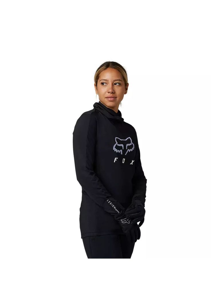 Polera Moto Mujer Ranger Drive Negro Fox-4