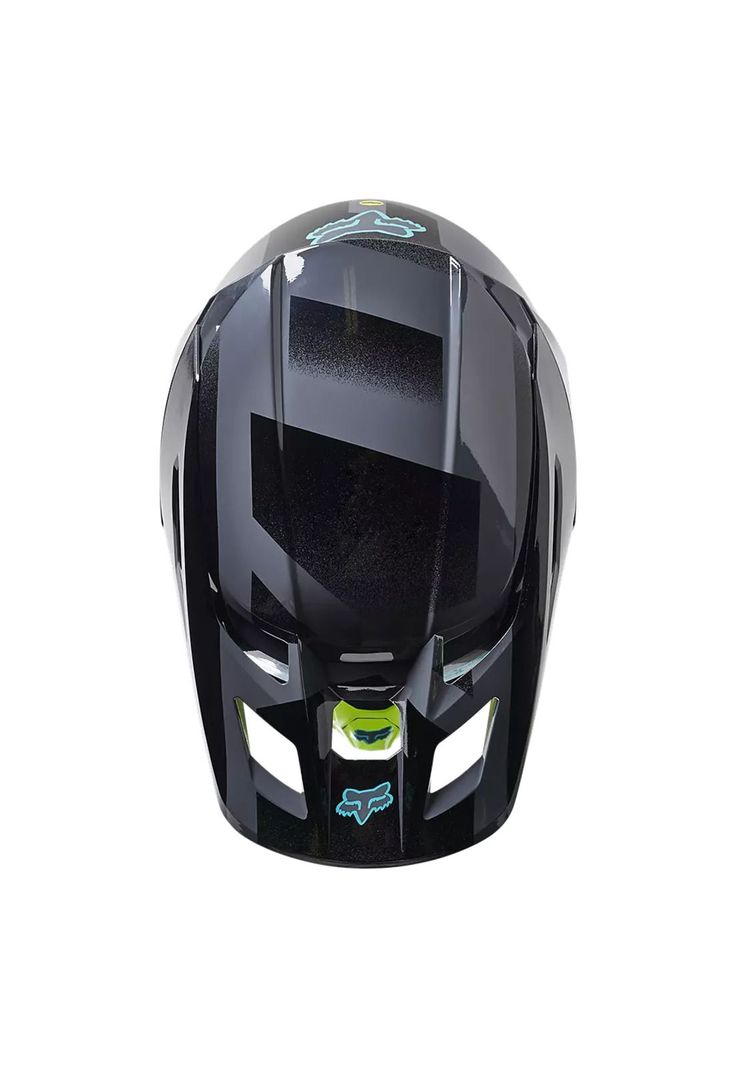 Casco Moto V2 RKANE Gris/Amarillo Fox-2