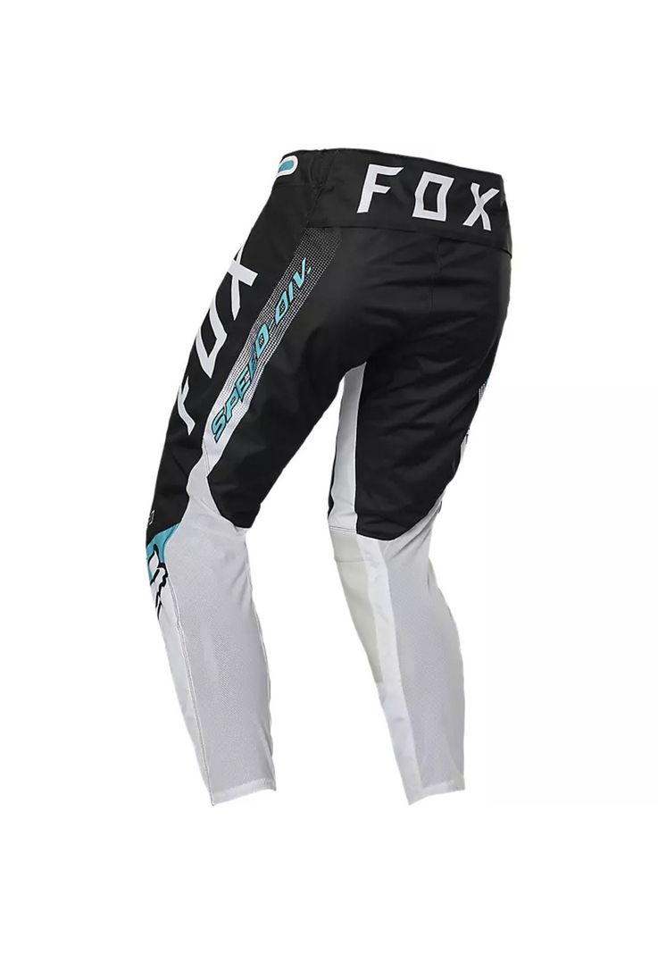 Pantalon Moto 360 Diera Negro/Blanco Fox-2