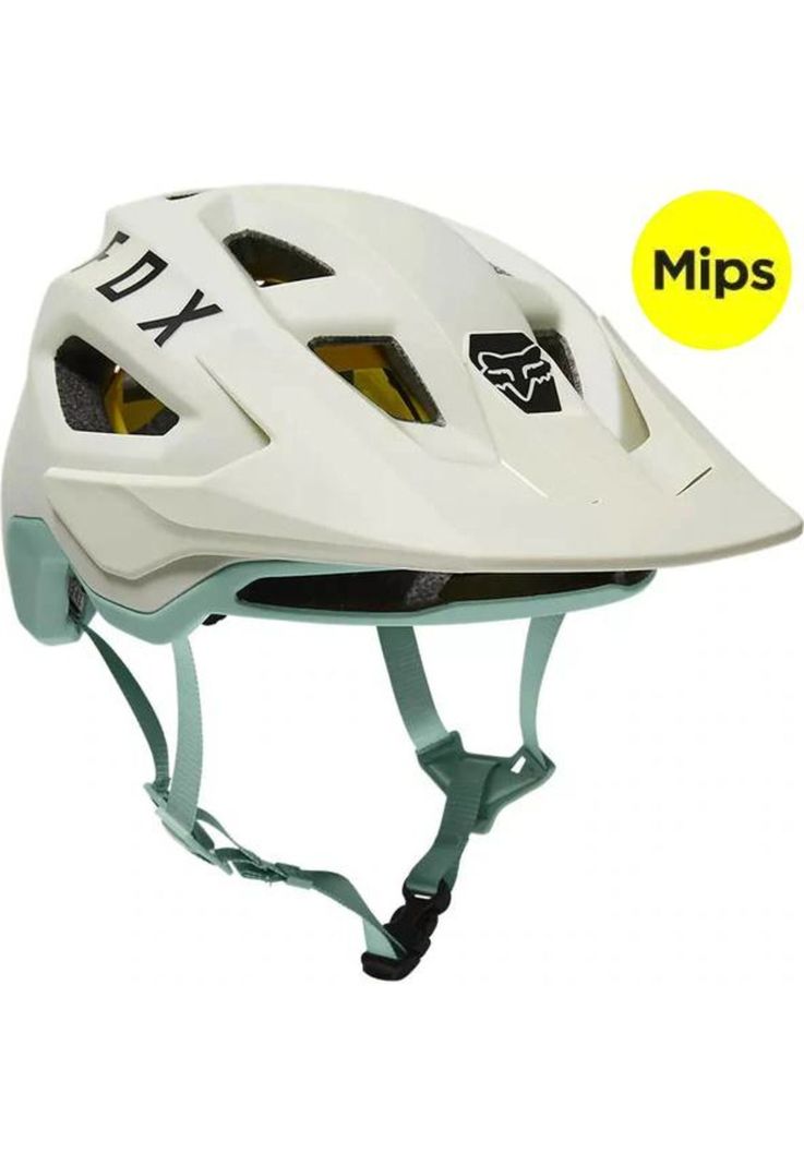Casco Bicicleta Speedframe Mips Blanco Fox-0