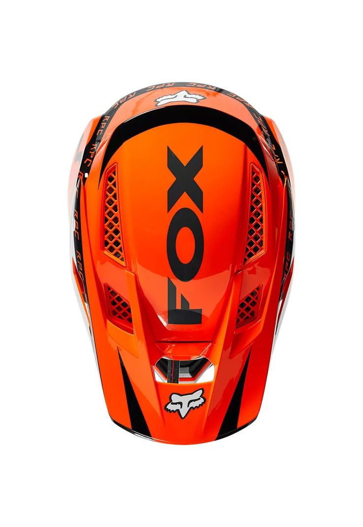 Casco Bicicleta Rampage Pro Carbon Mips™ Dvide Naranjo Fox-2