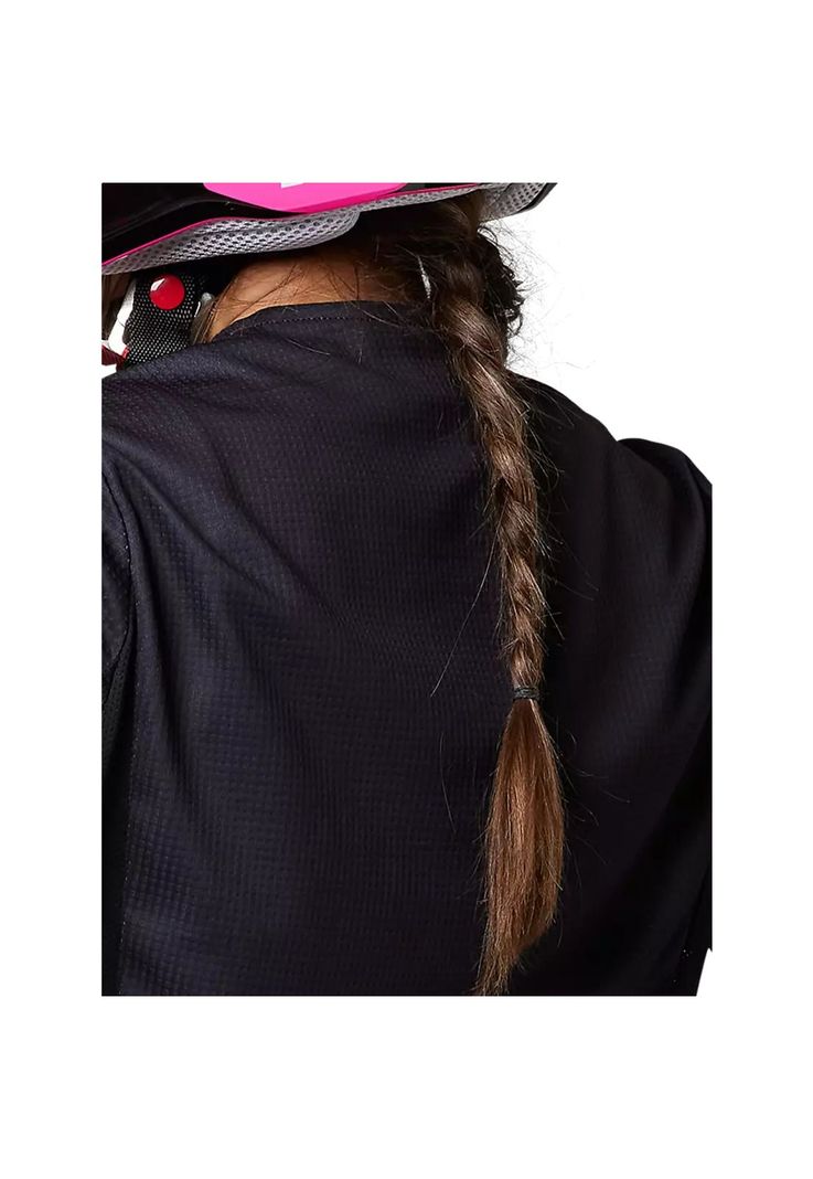 Polera Moto Mujer 180 Toxsyk Negro/Rosado Fox-5