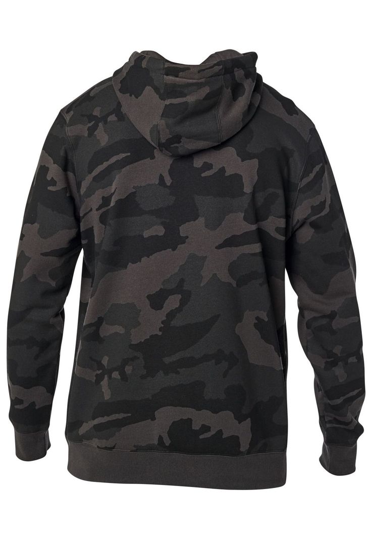 Poleron Lifestyle Legacy Moth Camo Negro Fox-3