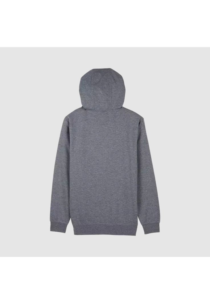 Poleron Lifestyle Canguro Wordmark Gris Fox-1