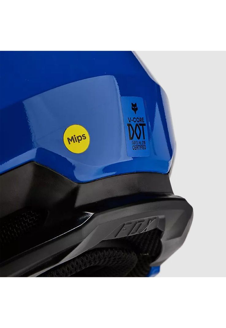 Casco Moto V Core Azul Fox-7