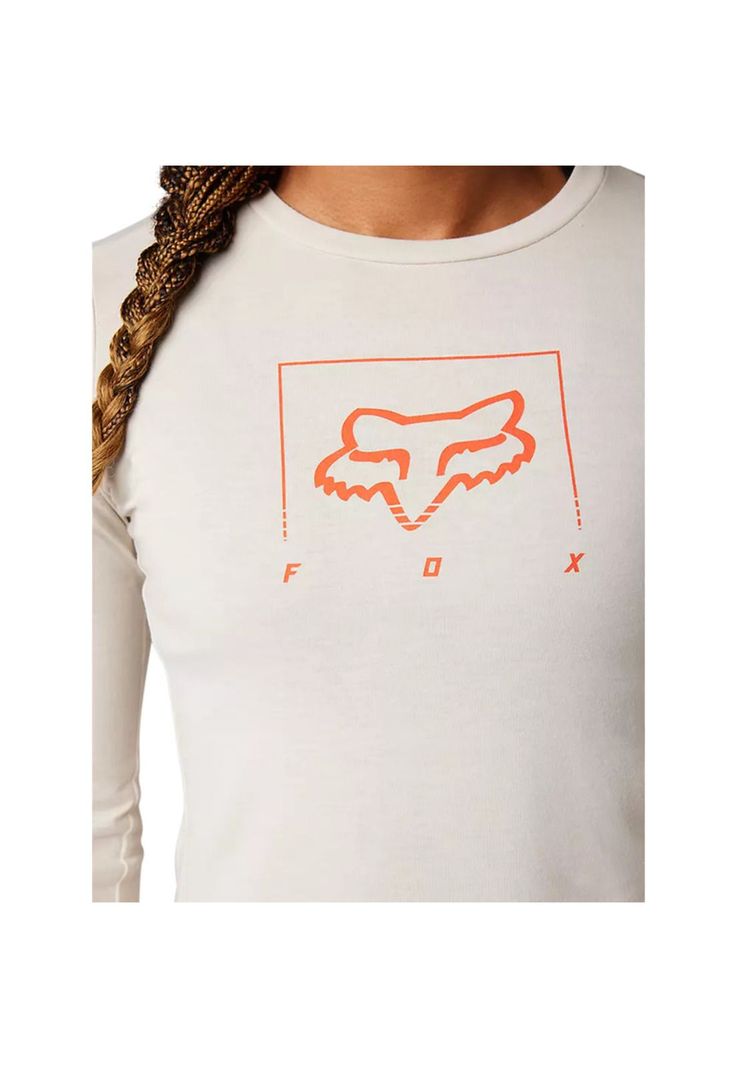 Polera Bicicleta Mujer Manga Larga Ranger Drirelease® Blanco Fox-2