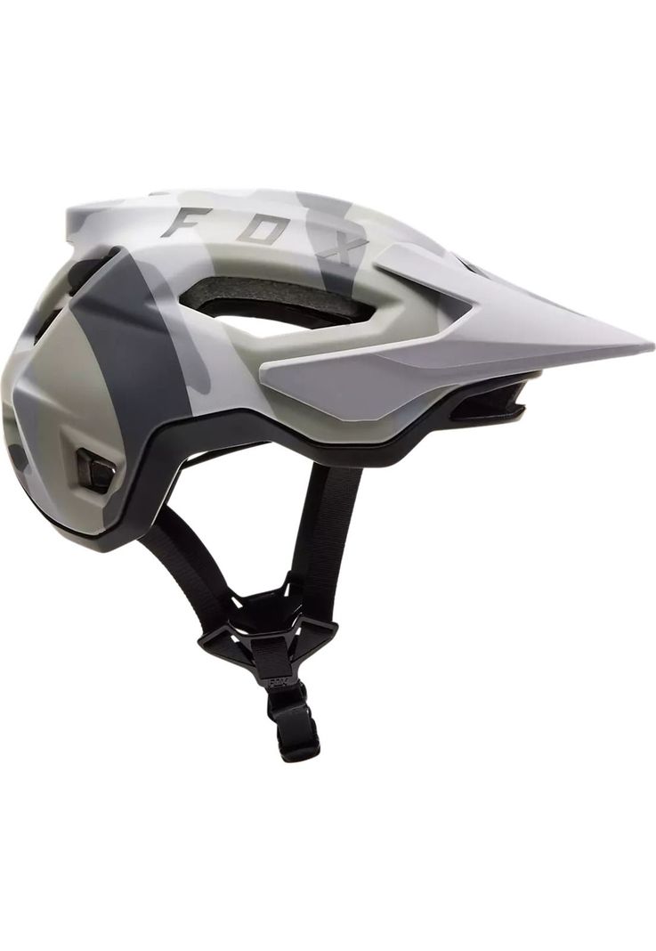 Casco Bicicleta Speedframe Camo Negro Fox-0