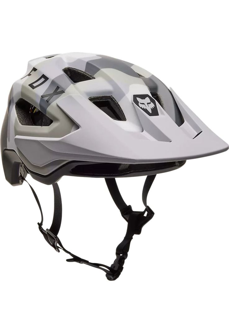 Casco Bicicleta Speedframe Camo Negro Fox-5