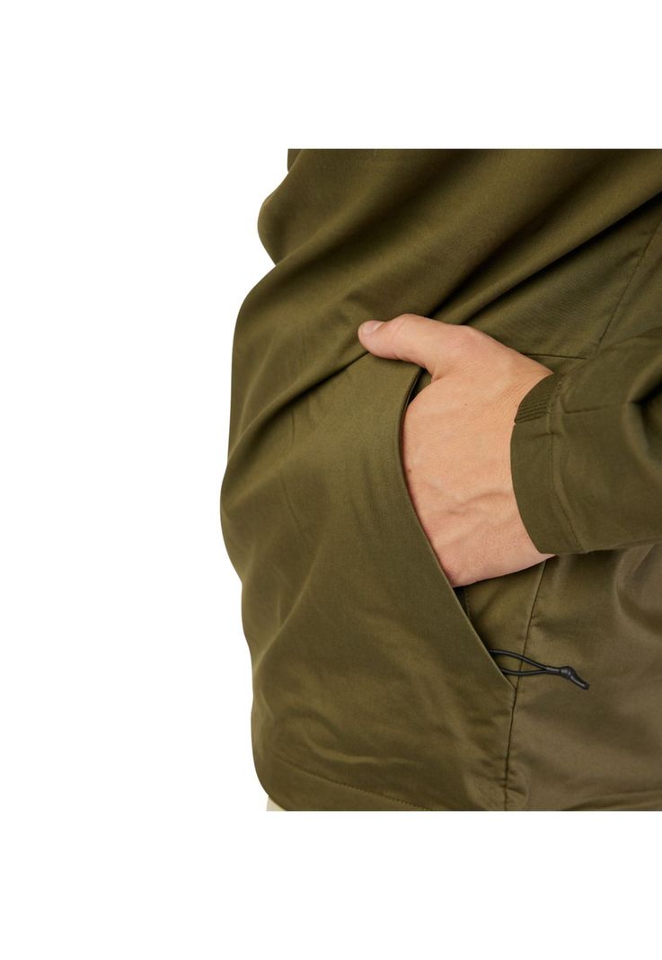 Chaqueta Cortavientos Lifestyle Anorak Survivalist Verde Oliva Fox-9