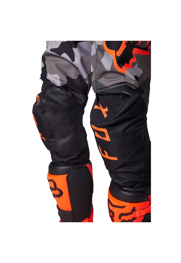 Pantalon Moto 180 BKNR Camo Gris/Naranjo Fox-5