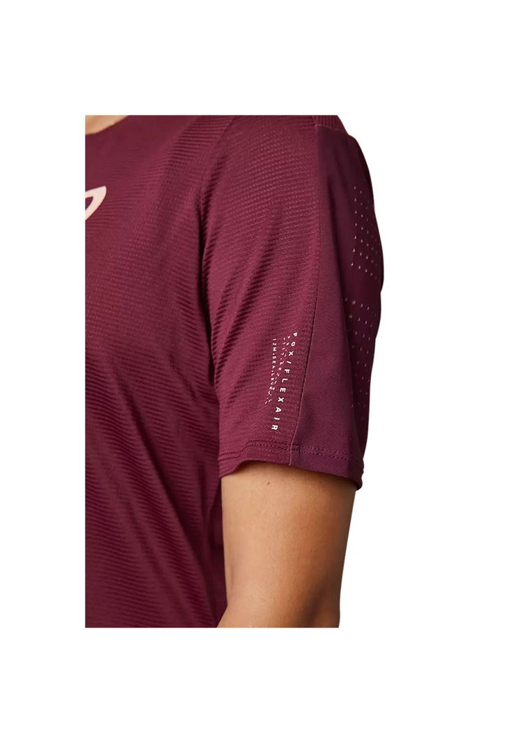 Polera Bicicleta Mujer Flexair Burdeo Fox-5