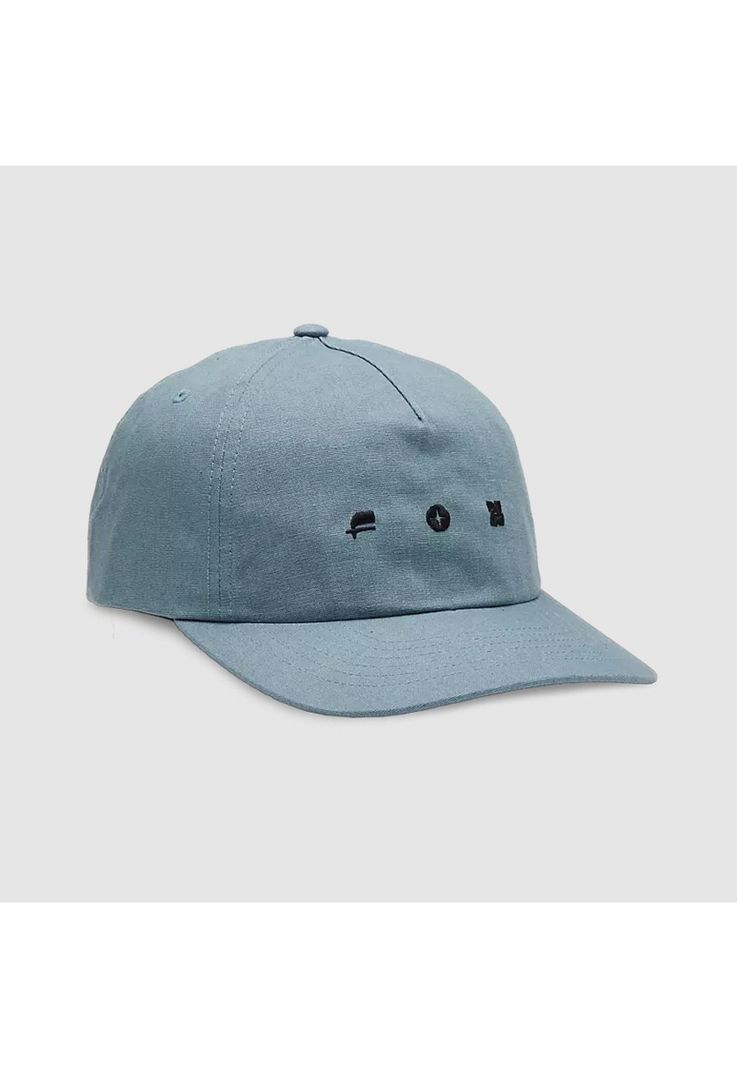 Gorro Jockey Lifestyle Mujer Sensory Snapback Gris Azulado Fox-0