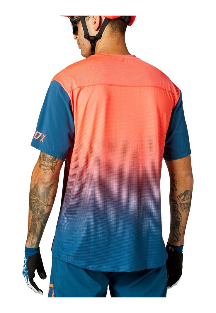 Polera Bicicleta Flexair Naranjo Fox-1