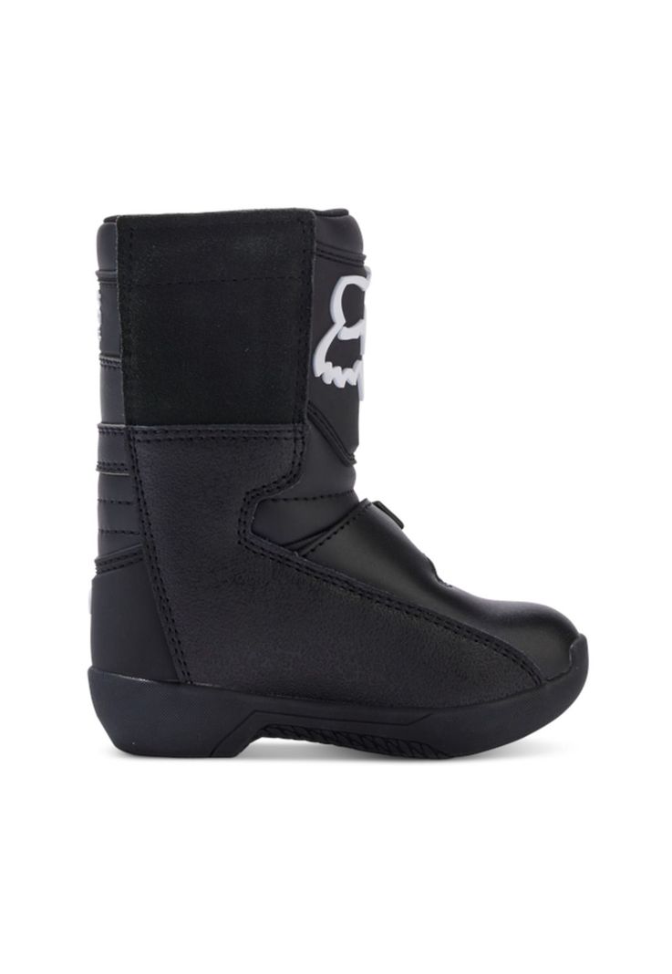 Botas Moto Infantil Comp Negro Fox-2