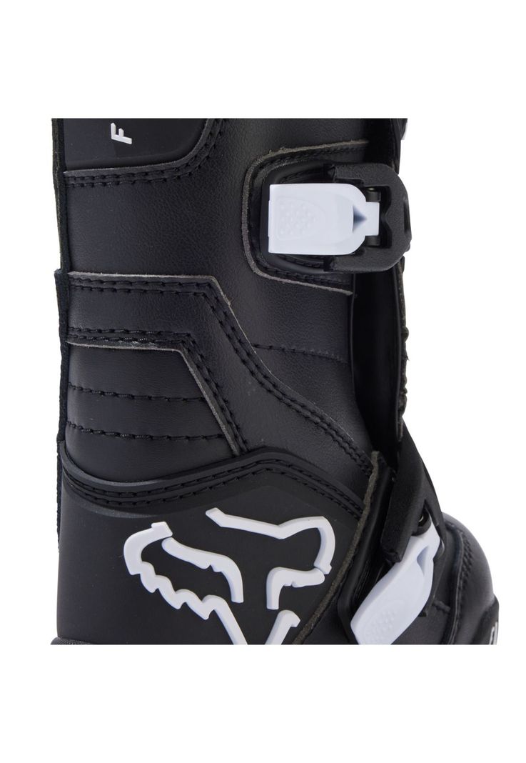 Botas Moto Infantil Comp Negro Fox-7