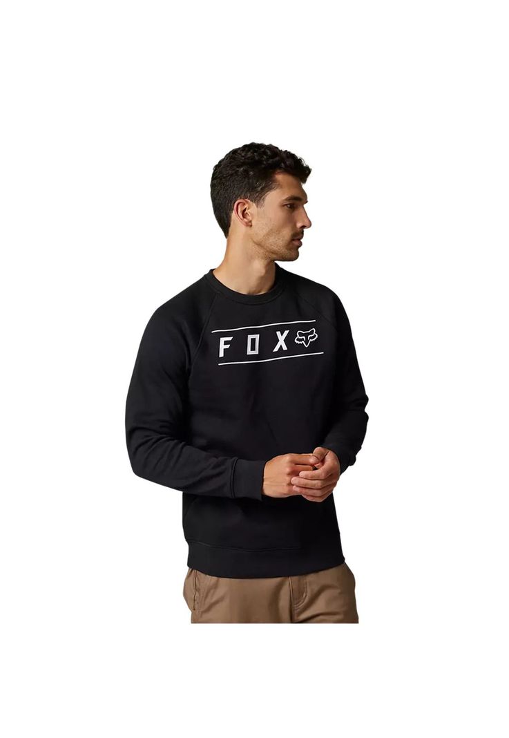 Poleron Lifestyle Pinnacle Negro Fox-0