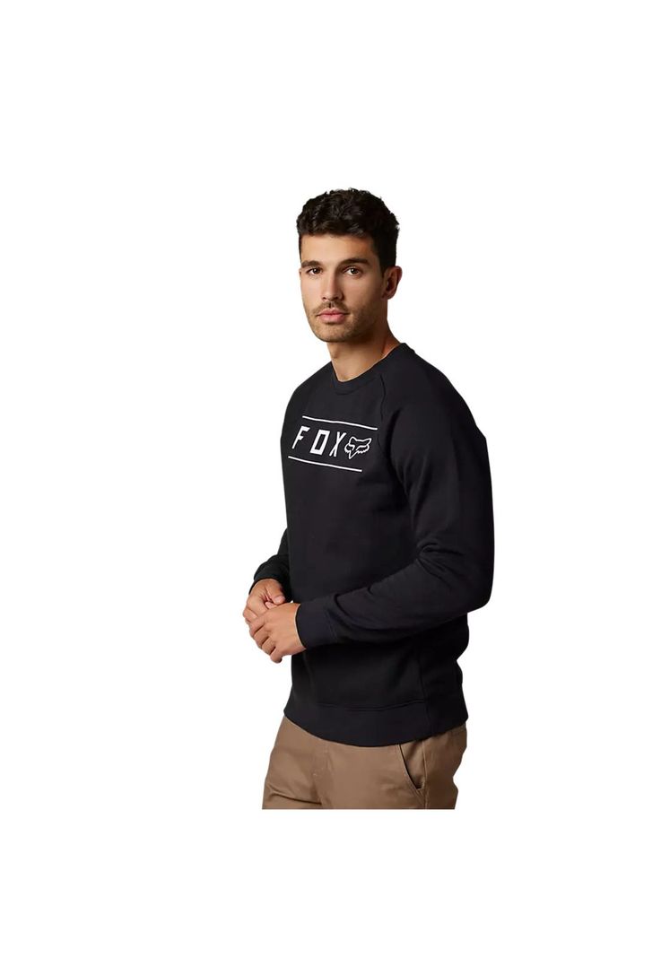 Poleron Lifestyle Pinnacle Negro Fox-1