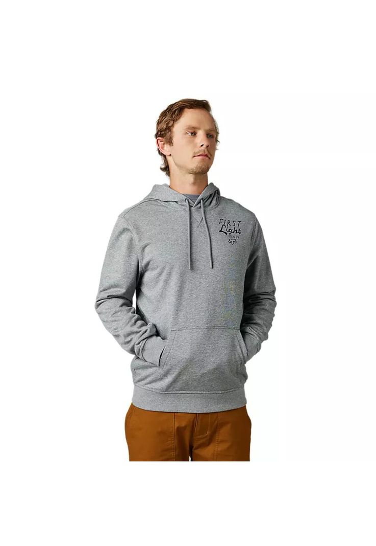 Poleron Lifestyle Parkerboss Pullover Gris Fox-0