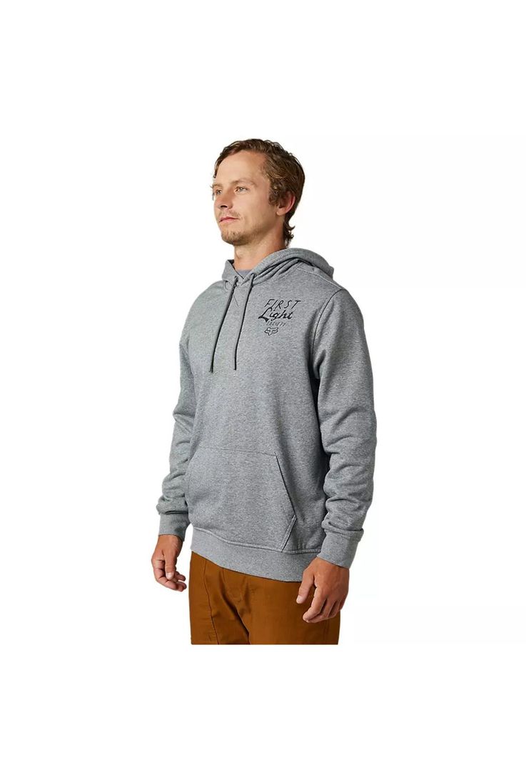 Poleron Lifestyle Parkerboss Pullover Gris Fox-1