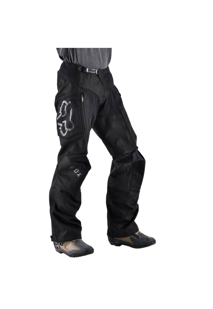 Pantalon Moto Ranger Ex Offroad Negro Fox-0