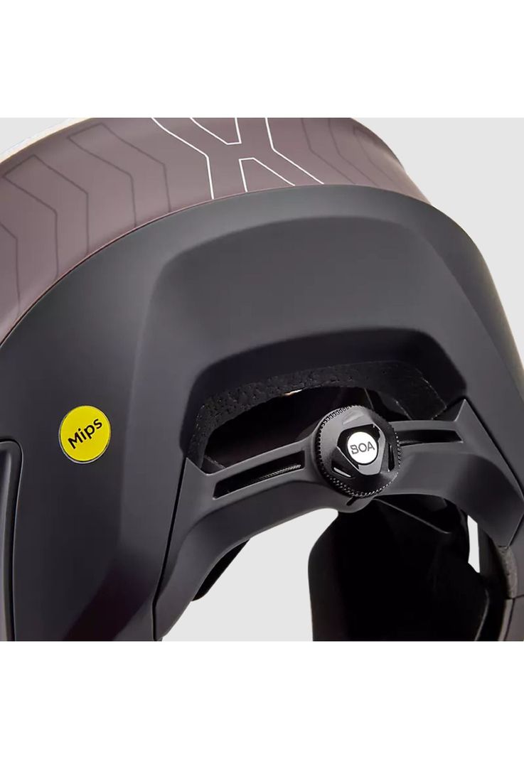 Casco Bicicleta New Dropframe Pro Morado Fox-6