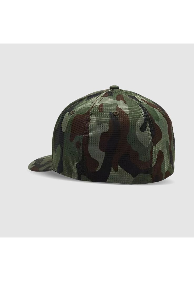 Gorro Jockey Lifestyle Fox Head Tech Flexfit Verde Camo Fox-1