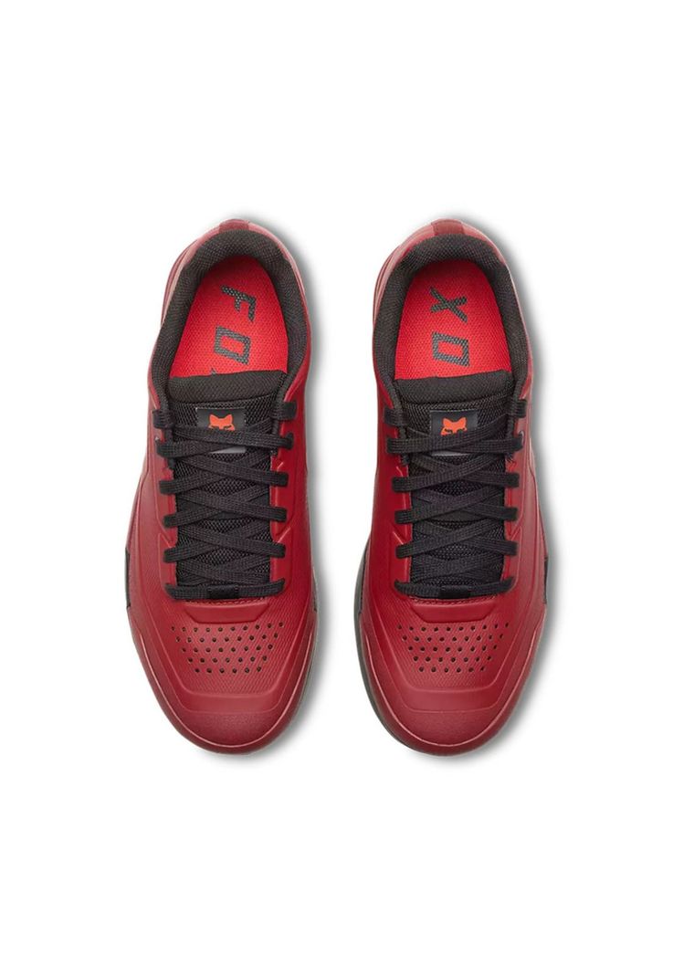Zapatillas Bicicleta Union Flat Rojo Fox-2