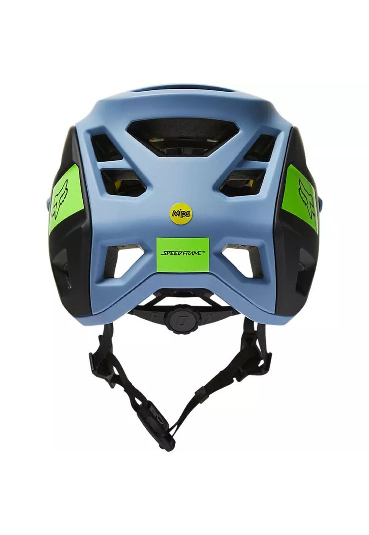 Casco Bicicleta Speedframe Pro Blocked Azul Fox-3