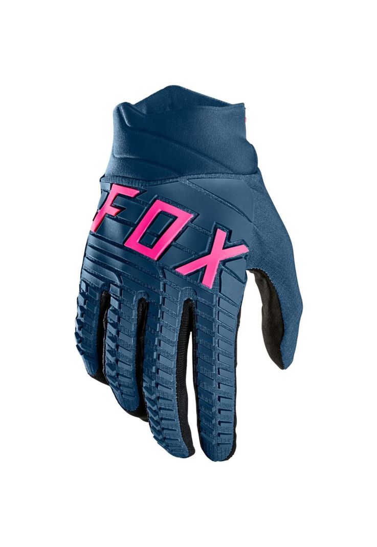 Guantes Moto 360 Azul Fox-0