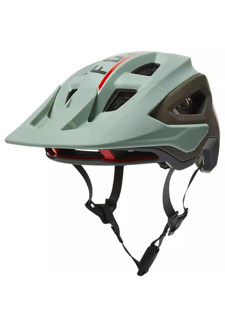 Casco Bicicleta Speedframe Pro Blocked Verde Fox-1